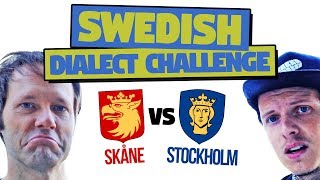 Swedish Dialect Challenge with TheSwedishLad [upl. by Cheria]