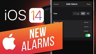 iOS 14 How to Use the New iPhone Alarms  How to Use the Alarm Clock on Your iPhone [upl. by Meyers]