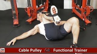 Legs Functional Trainer or Low Pulley Workout  By Coach Ali [upl. by Chow]