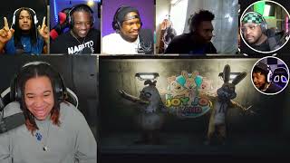 I GOT JUMPED BY THE JOY GANG  Dark Deception Chapter 4 Part 2 REACTION MASHUP2127 [upl. by Asseret]