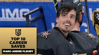 MarcAndre Fleurys Top 10 Career Saves [upl. by Deenya]