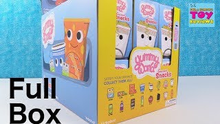 Yummy World Gourmet Snacks Kidrobot Full Box Figure Opening  PSToyReviews [upl. by Swetlana]