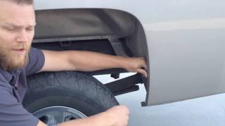 Installing Mud Flaps with Universal Mounting Brackets from Truckhardware  GB 758053 [upl. by Rieger]