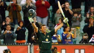 From the Vault Gilchrist farewells MCG in style [upl. by Assennav]