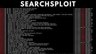 SearchSploit  Searching For Exploits [upl. by Aroved]