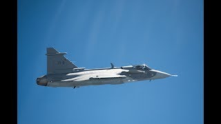 First flight success for Gripen E [upl. by Greenlee609]