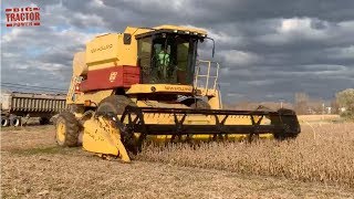 NEW HOLLAND TR86 Twin Rotor Combine [upl. by Norby]