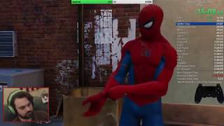 Marvels SpiderMan Any Speedrun 34958 101318 [upl. by Decrem]