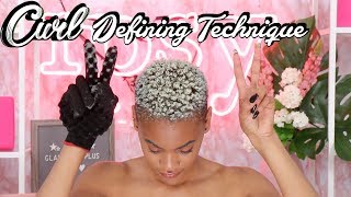 GLOVE CURL SPONGE vs FINGERS for Defining Curls [upl. by Om]