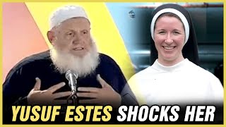 A Catholic Sister Asked Yusuf Estes Why He Accepted Islam Shocking Answer  REACTION [upl. by Hsina]