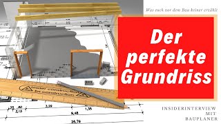 Der perfekte Grundriss  TIPPS VOM PROFI  Interview mit Bauplaner [upl. by Finnie]