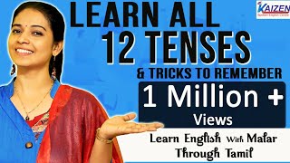 Learn all 12 tenses in 30 minutes through Tamil  Speak English by Using Tenses [upl. by Yeldar229]