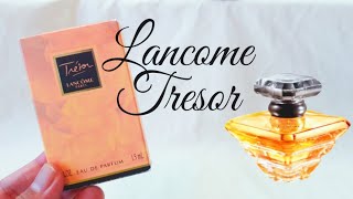 LANCOME TRESOR  My First Impressions Review [upl. by Patt4]