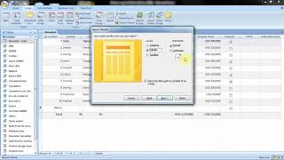 Creating reports using the report wizard [upl. by Amara]