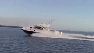 Pursuit 325 Offshore Series ride and tour [upl. by Anirroc]