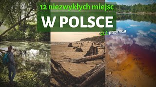 12 NIEZWYKŁYCH i tajemniczych miejsc w Polsce Ile znasz [upl. by Htiekram]