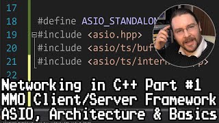 Networking in C Part 1 MMO ClientServer ASIO amp Framework Basics [upl. by Eadrahc880]