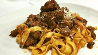 Pappardelle al Ragù di Cinghiale alla Cacciatora [upl. by Katrina]