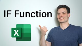 IF Function in Excel Tutorial [upl. by Schilit147]