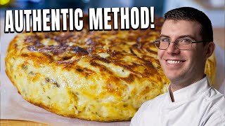 The ULTIMATE Spanish Omelette Recipe Like a Pro Chef [upl. by Jelene]