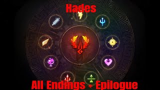 Hades All Endingsepilogue combined [upl. by Alaj79]