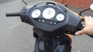 2008 SYM JET 50 EURO X SCOOTER MOPED 2T VGC 5K MILES NEW MOT amp TAX 40MPH LOVELY [upl. by Marinna]