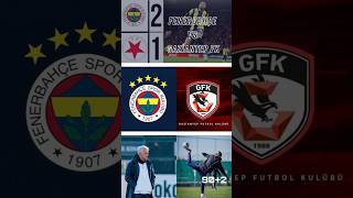 FENERBAHÇE VS GAZİANTEP FK [upl. by Sonya]