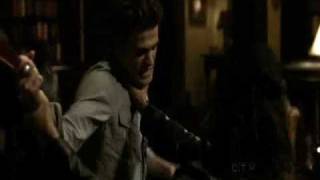 The Vampire Diaries S01E16  Damon fights to help Stefan [upl. by Neema960]