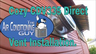 Cozy Direct Vent Wall Heater Installation [upl. by Areyk]