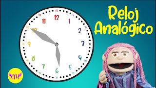 ¿Cómo leer el Reloj Analógico de Manecillas para niños [upl. by Llerryt]