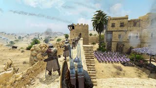 DEFENSE OF QASIRA CASTLE  Mount amp Blade 2 BANNERLORD [upl. by Rolanda24]