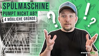 Geschirrspülmaschine pumpt nicht ab [upl. by Rip]