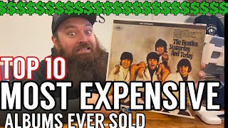 TOP 10 Most Expensive Vinyl Records EVER [upl. by Lauralee]