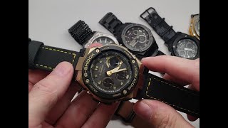 How to change strap band of Casio GShock GSteel GSTS100G using JaysAndKays Metal Adapters [upl. by Jeannie]