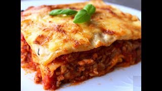 HIT Najlepsza Lazania  Lasagne  mięsna z sosem beszamelowym  MajkelGotuje [upl. by Standice]