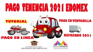 PAGO DE TENENCIA Y REFERENDO 2021 EDOMEX TUTORIAL [upl. by Alyos]