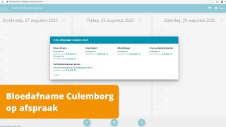 Bloedprikken op afspraak in Culemborg [upl. by Ydnim]