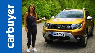 Dacia Duster SUV 2019 indepth review  Carbuyer [upl. by Yenruogis]