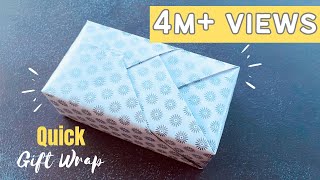 Easy Gift Wrapping  DIY Gift Packing Idea  Gift Wrap Idea for any Occasion giftwrap [upl. by Neo]