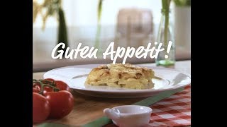 Kartoffelgratin Rezept mit Raclette [upl. by Arnoldo]