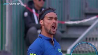 Champion Fabio Fognini Best Shots amp Moments  MonteCarlo 2019 [upl. by Arehahs]