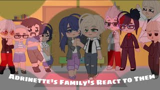 Adrinettes Familys React to Them 💅🏼 [upl. by Ahseyi851]