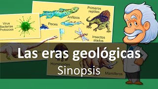 Las eras geológicas  Sinopsis📗 aulamedia Historia [upl. by Rokach729]