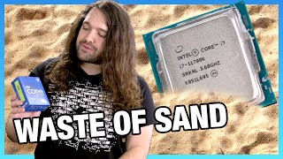 Waste of Sand Intel Core i711700K CPU Review amp Benchmarks vs AMD 5800X 5900X More [upl. by Ewold]