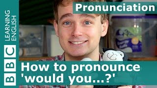 Pronunciation How to pronounce would you [upl. by Blumenthal]