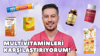 Multivitaminleri Karşılaştırıyorum 💊 [upl. by Cesaria]