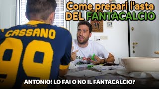 COME PREPARI LASTA DEL FANTACALCIO [upl. by Nailimixam]