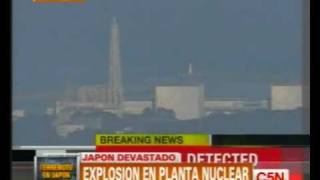 C5N  EXPLOSION EN PLANTA NUCLEAR DE FUKUSHIMA [upl. by Nagar]