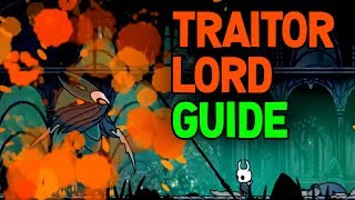 Hollow Knight How to Find and Beat the Traitor Lord Boss [upl. by Amlet]