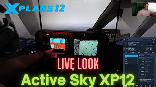 LIVE Look Active Sky XP12 [upl. by Gruver]